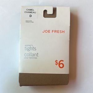 Joe Fresh Women’s Tights - Size D, Color: Camel